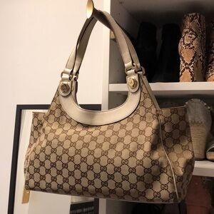 Gucci Monogram Charmy Medium Shoulder Bag
